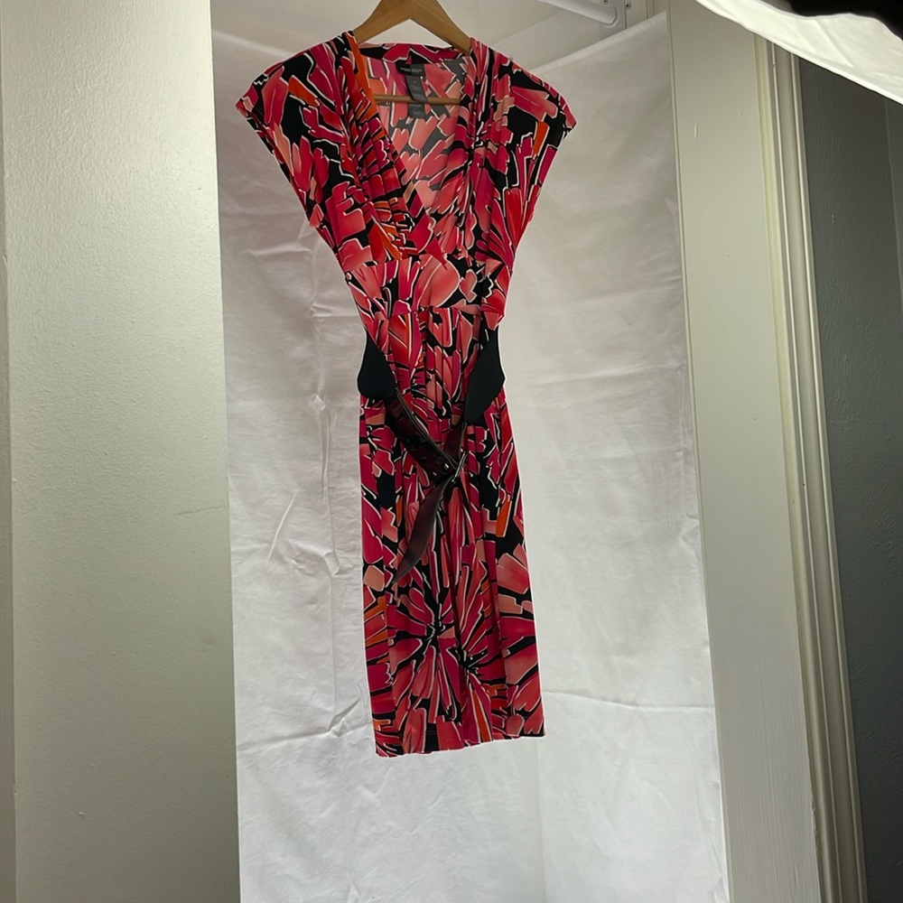 Bright floral dress